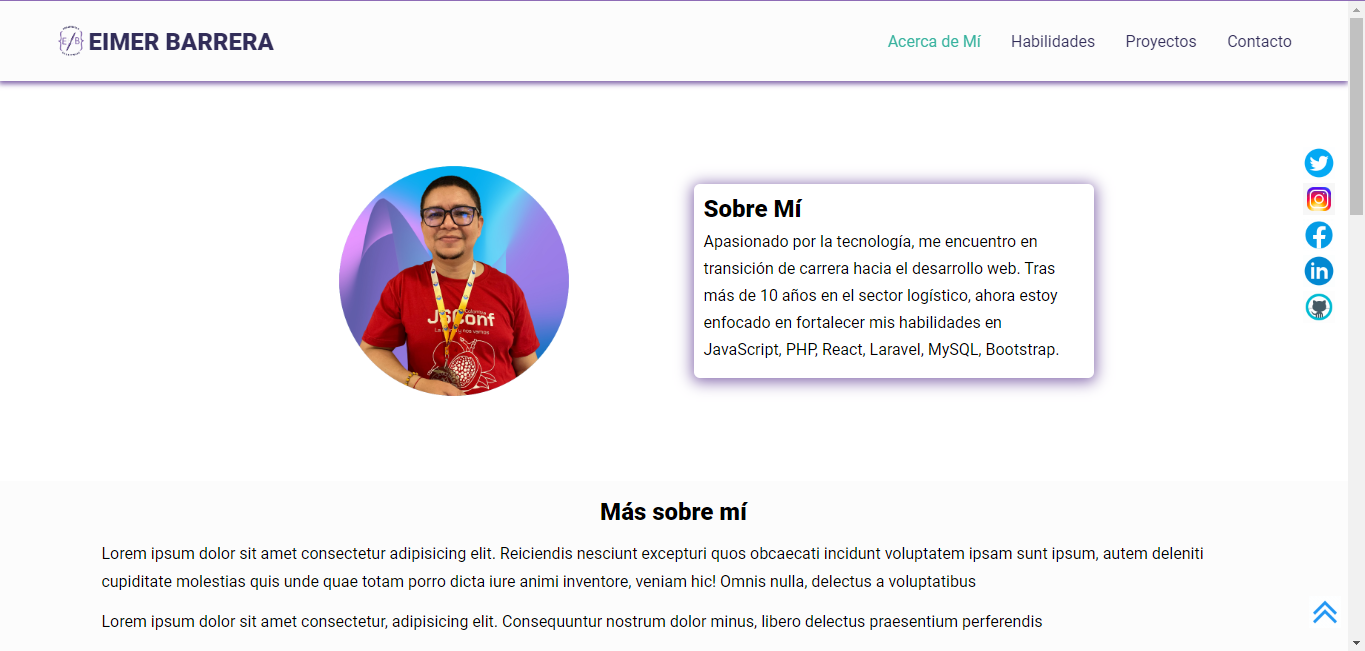 Portfolio personal